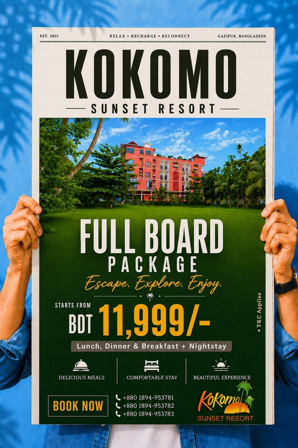 Full Board Package